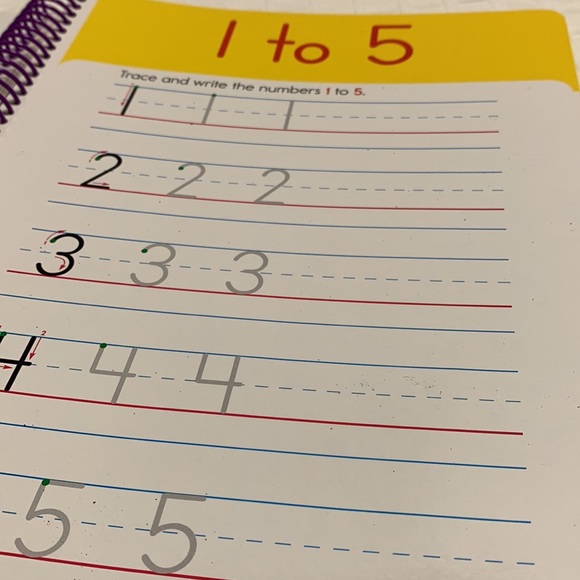 Highlights Let’s Write Numbers Activity Book - Wipe-Off Pages - Picture 6 of 14